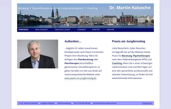 Vorschau von www.martin-kalusche.de, Dr. Martin Kalusche