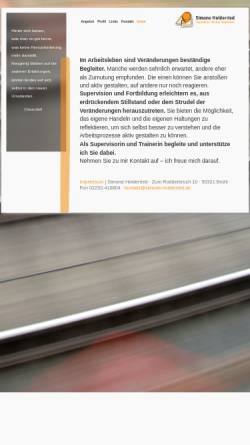 Vorschau der mobilen Webseite simone-holderried.de, Simone Holderried