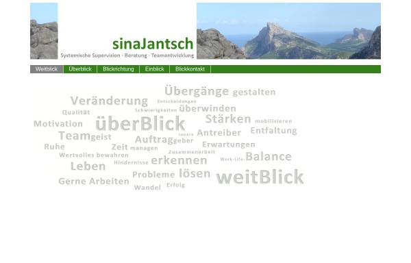 Vorschau von www.sinajantsch.de, Sina Jantsch - Systemische Supervision