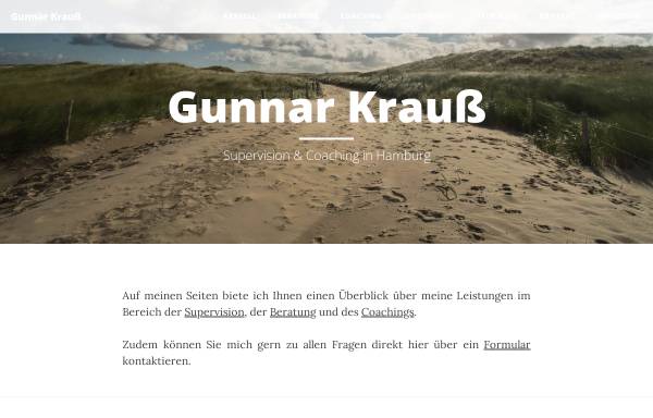 Vorschau von www.gunnar-krauss.de, Gunnar Krauß - Beratung, Supervision, Coaching