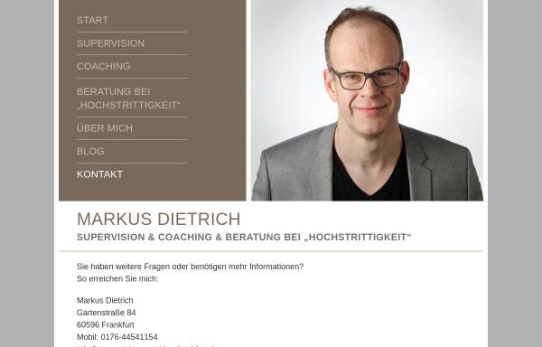Vorschau von supervision-coaching-frankfurt.de, Markus Dietrich