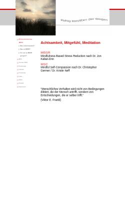 Vorschau der mobilen Webseite mbsr-borkum.de, Hilde Steinhauser