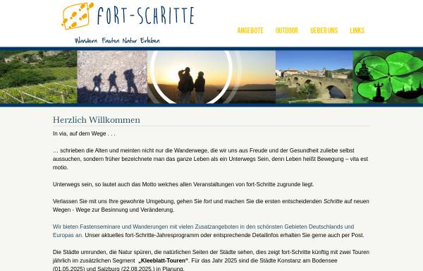 Vorschau von www.fort-schritte.de, Fort-Schritte