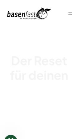Basenfasten nach der Wacker-Methode