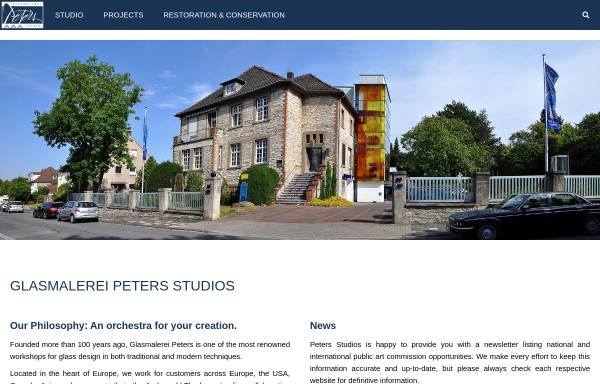 Vorschau von peters-studios.com, Glasmalerei Peters