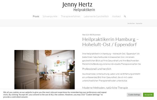 Vorschau von www.praxis-hertz.de, Jenny Hertz