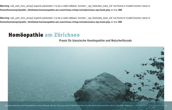 Vorschau von www.homoeopathie-am-zuerichsee.ch, Homöopathie am Zürichsee