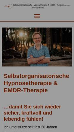 Vorschau der mobilen Webseite www.hypnose-erleben.de, Frank Schmitz