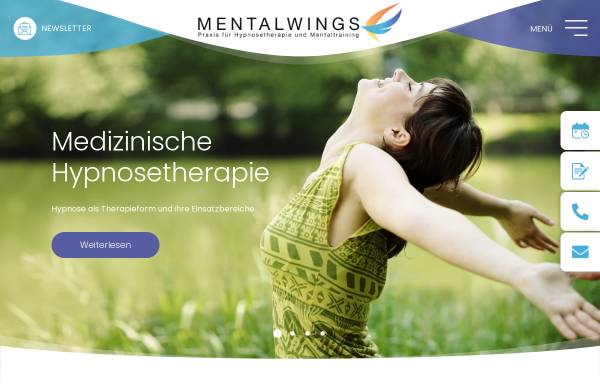 Vorschau von www.mentalwings.ch, Mentalwings