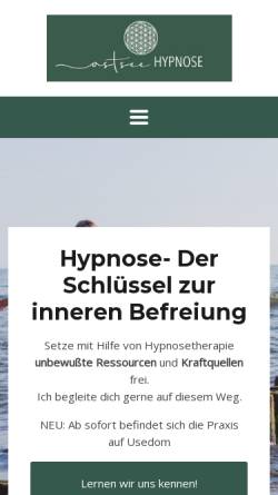 Vorschau der mobilen Webseite www.die-hypnose-berlin.de, Antje Schadenberg
