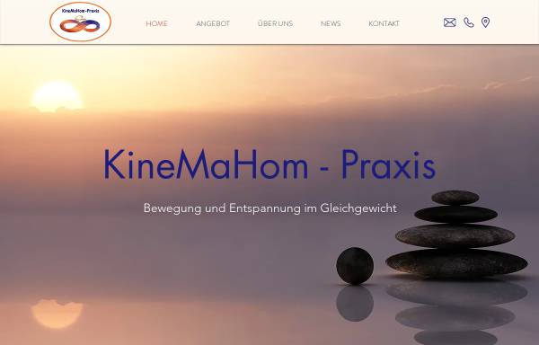 Vorschau von www.kinemahom-praxis.ch, KineMaHom-Praxis