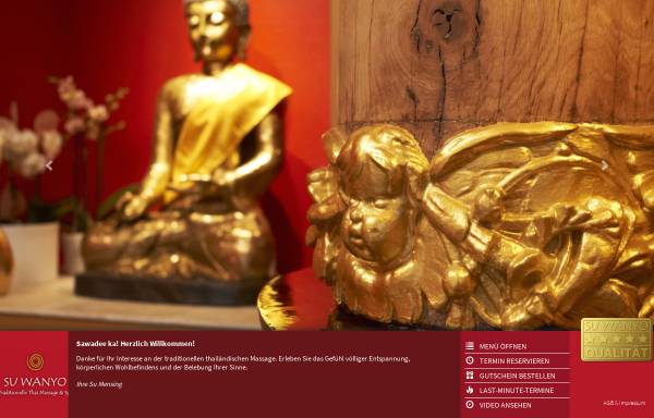 Vorschau von www.wanyo.de, Su Wanyo Traditionelle Thai Massage und Spa