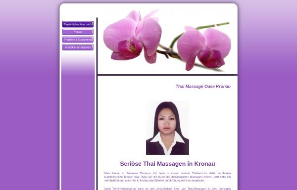 Vorschau von thai-massage-oase.de, Thai Massage Oase Kronau