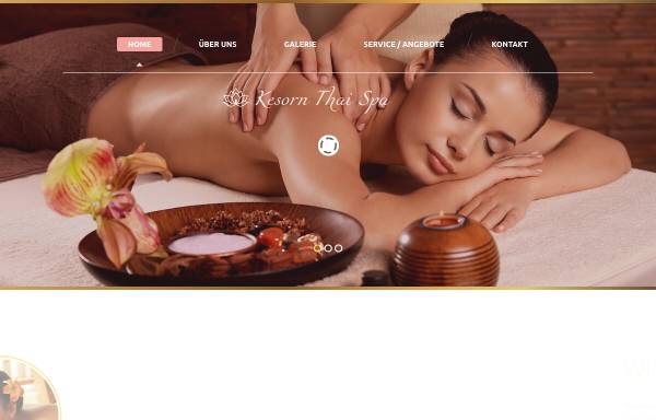 Vorschau von www.kesorn-thaispa.com, Kesorn Thai-Spa