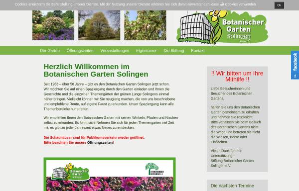 Stiftung Botanischer Garten Solingen e.V.