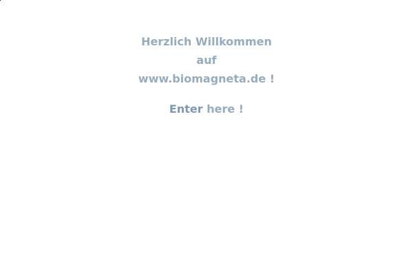 Vorschau von www.biomagneta.de, Biomagneta