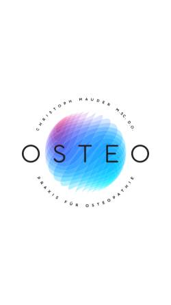 Vorschau der mobilen Webseite osteo.de, Christoph Mauder