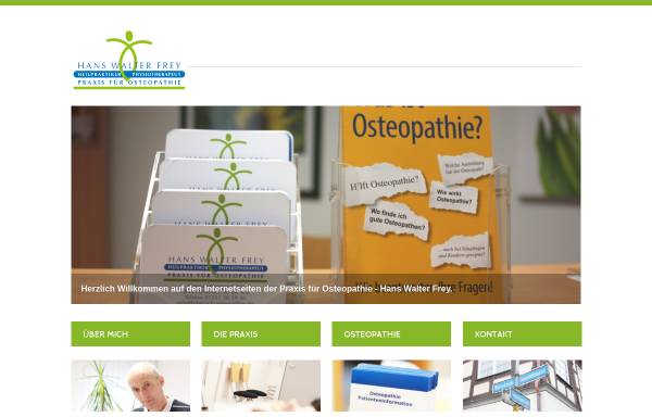 Vorschau von www.biberach-osteopathie.de, Paxis für Osteopathie Hans Walter Frey