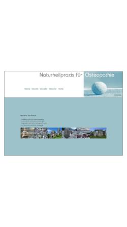 Vorschau der mobilen Webseite www.osteopathie-heilpraktiker.com, Christoph Sutterlüty