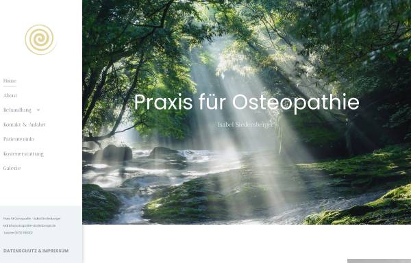 Praxis für Osteopathie Isabel Siedersberger
