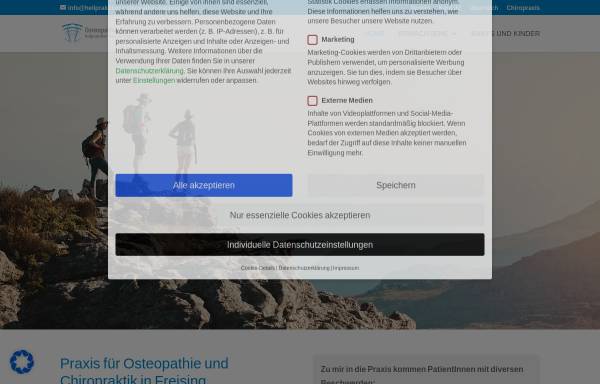 Vorschau von heilpraktiker-osteopathie-freising.de, Norman Cloos