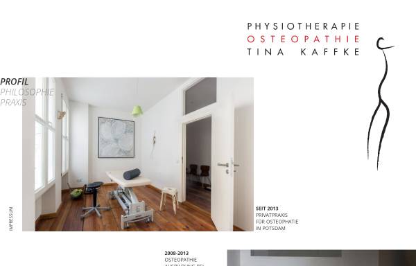 Physiotherapie Osteopathie Tina Kaffke
