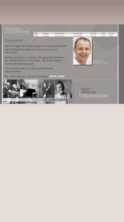 Vorschau der mobilen Webseite osteopathie-lampertheim.de, Stefan Holzhauser