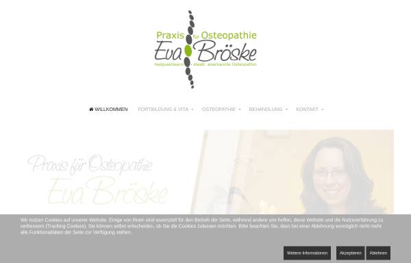Vorschau von www.praxis-broeske.de, Eva Bröske - Praxis für Osteopathie