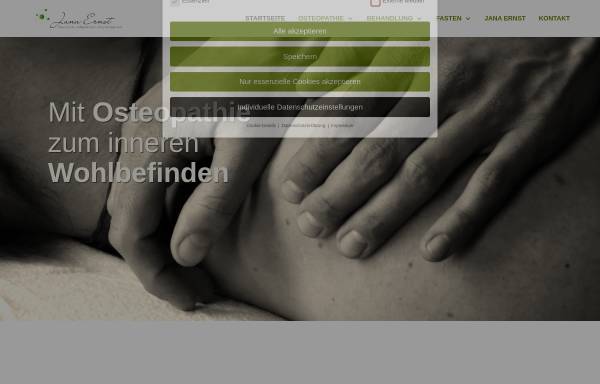 Vorschau von www.osteopathie-janaernst.de, Jana Ernst