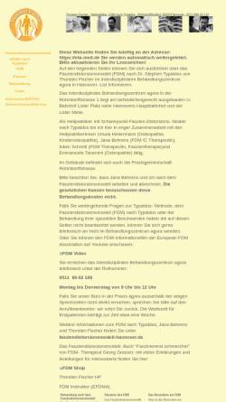 Vorschau der mobilen Webseite www.osteopathie-fischer.de, Thorsten Fischer