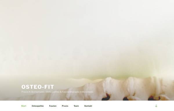 Vorschau von www.osteo-fit.de, Praxis für Osteopathie und Faszientherapie