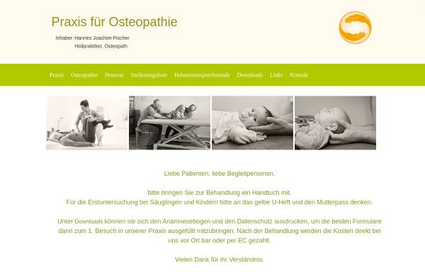 Praxis für Osteopathie Hannes Joachim Fischer