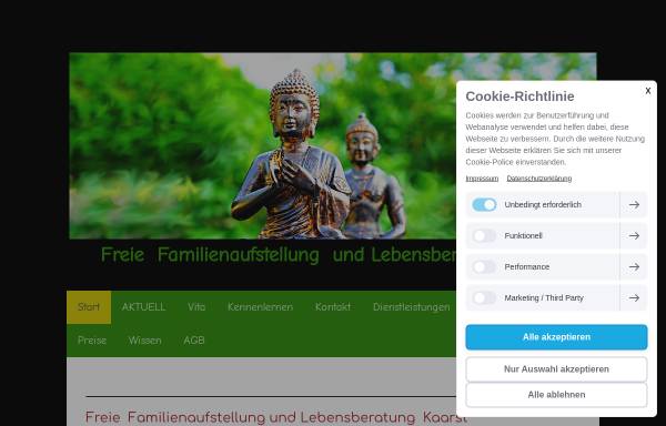 Vorschau von www.familienaufstellung-kaarst.de, Gabriele Lerch-Hoff | Freie Familienaufstellung und Lebensberatung Kaarst