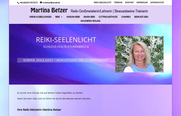 Vorschau von www.reiki-seelenlicht.de, Martina Betzer