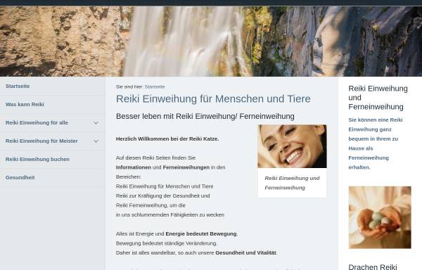 Vorschau von www.reiki-katze.de, Reiki für Mensch und Tier