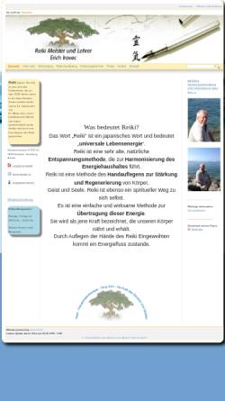 Vorschau der mobilen Webseite reiki-meister-irovec.at, Reikimeister Erich Irovec