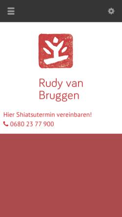 Vorschau der mobilen Webseite www.rudyvanbruggen.net, van Bruggen Rudy