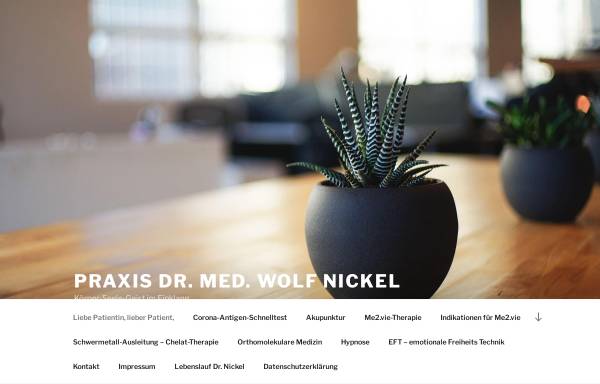 Dr. Wolf-Richard Nickel