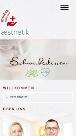 Vorschau der mobilen Webseite www.dr-schwabedissen.de, Gemeinschaftspraxis Schwabedissen
