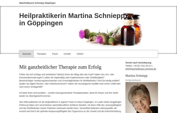 Naturheilpraxis Martina Schniepp