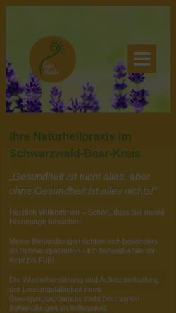 Vorschau der mobilen Webseite www.gabimahler.de, Gabi Mahler
