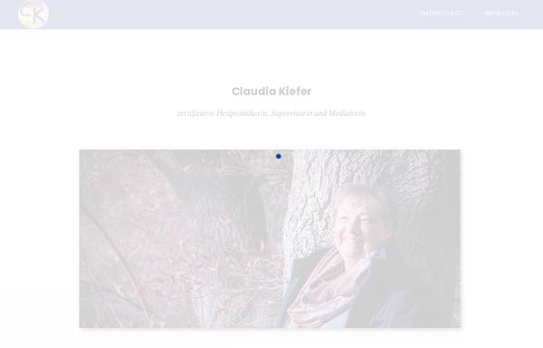 Vorschau von www.claudia-kiefer.de, Claudia Kiefer