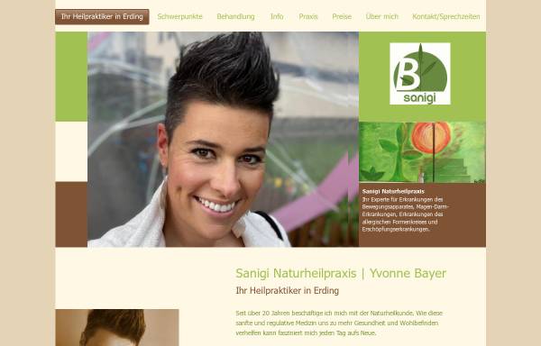 Sanigi Naturheilpraxis Yvonne Bayer