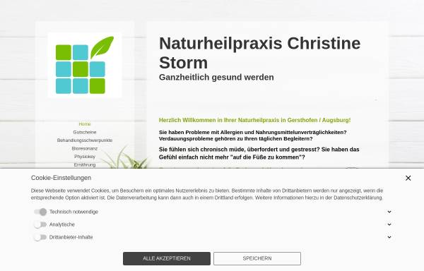 Vorschau von www.christine-storm.de, Christine Storm