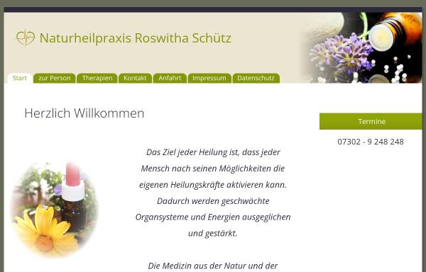 Vorschau von www.roswitha-schuetz.de, Roswitha Schütz