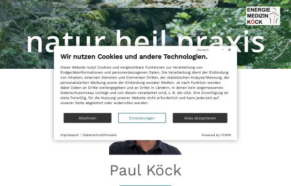 Paul Köck Heilpraktiker