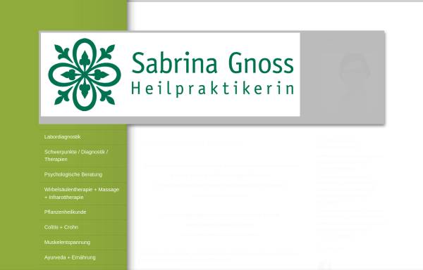 Vorschau von www.heilpraktiker-hamburg-gnoss.de, Heilpraktikerin Sabrina Gnoss