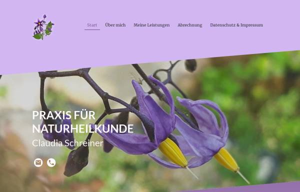Vorschau von naturheilkunde-boerde.de, Praxis für Naturheilkunde Claudia Schreiner
