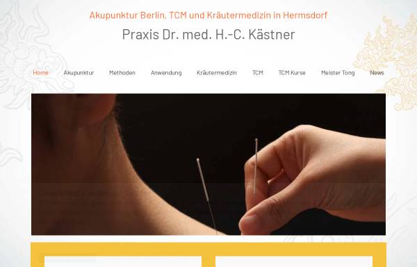 Vorschau von www.akupunktur-berlin-hermsdorf.de, Praxis für Akupunktur und TCM Dr. med. Hans-Constantin Kästner