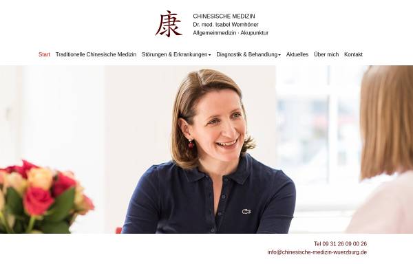 Dr. med. Isabel Wemhöner - Chinesische Medizin in Würzburg